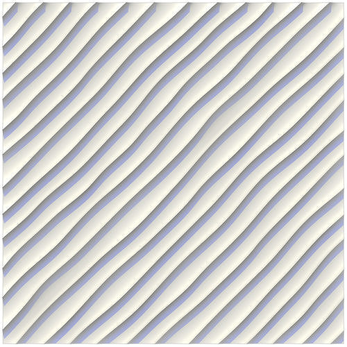 sandy ripples diagonal waves 3D model