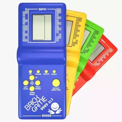 Brick Game - 9999 in 1 3D model
