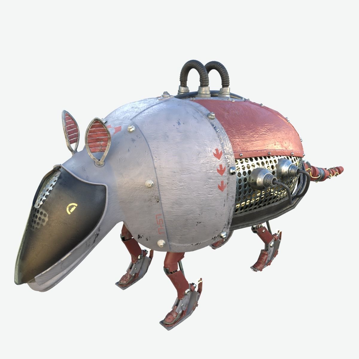 3D model Armadillo Robot CGTrader