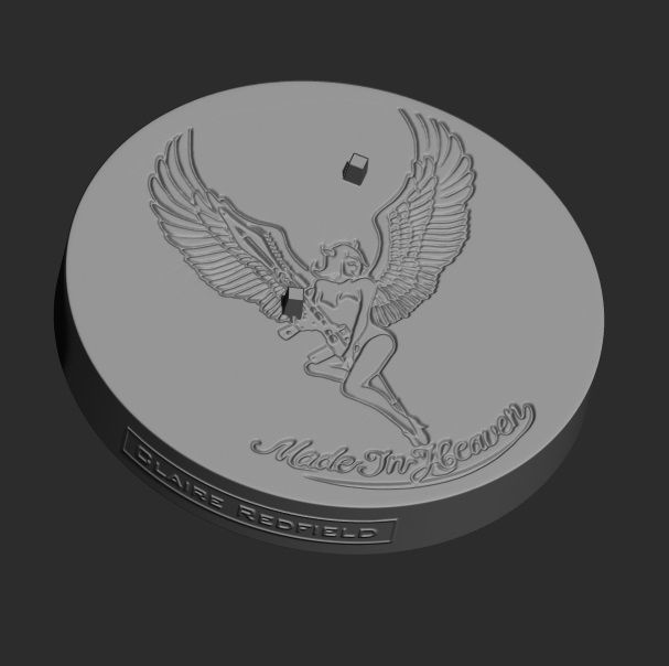 Claire Redfield Resident Evil 2 Remake Statue 3D print model_11