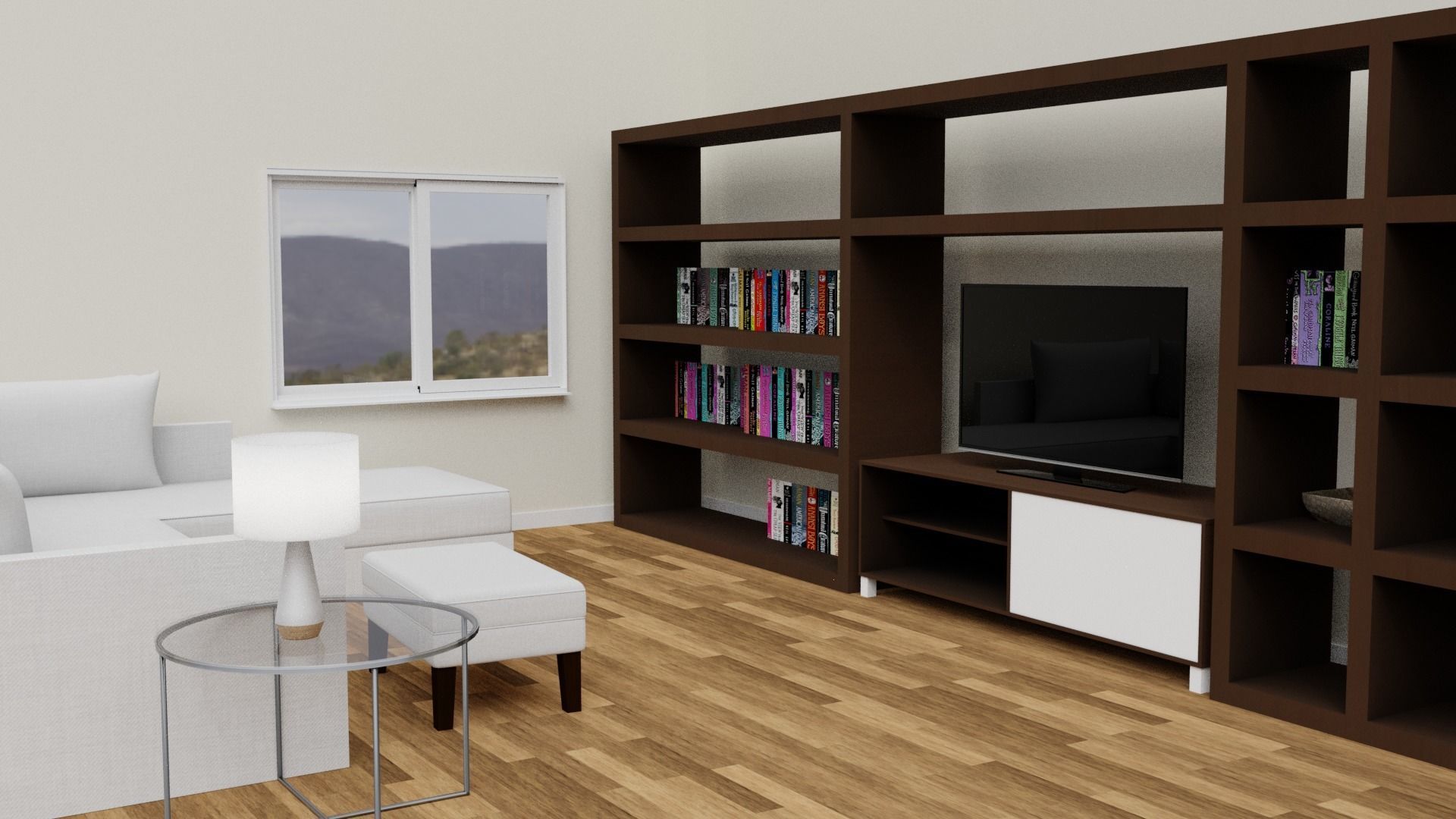 Contemporary Furniture Collection Low-poly 3D model_11