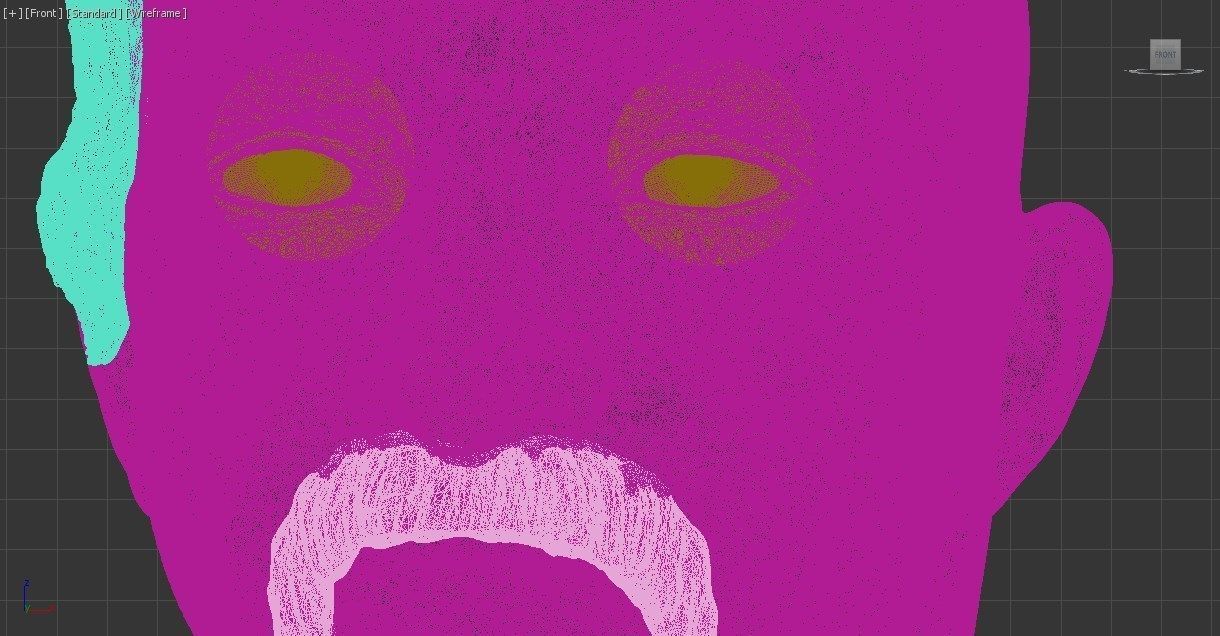 Ataman statue of man holding sword 3D print model_13