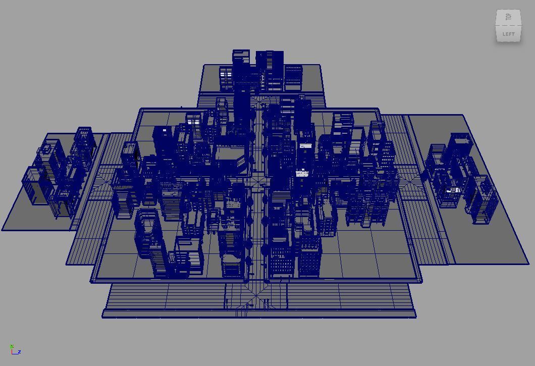 City Town 3D model_4