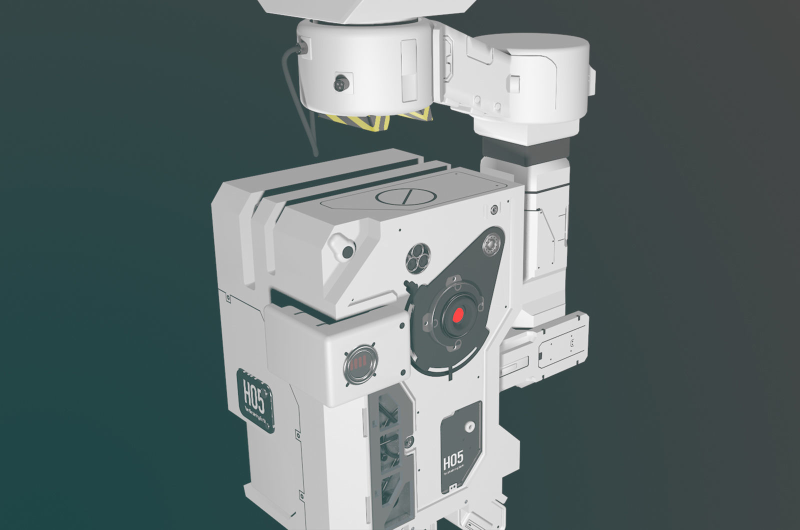 MOSS The robot from The Wandering Earth 2019 3D model_3