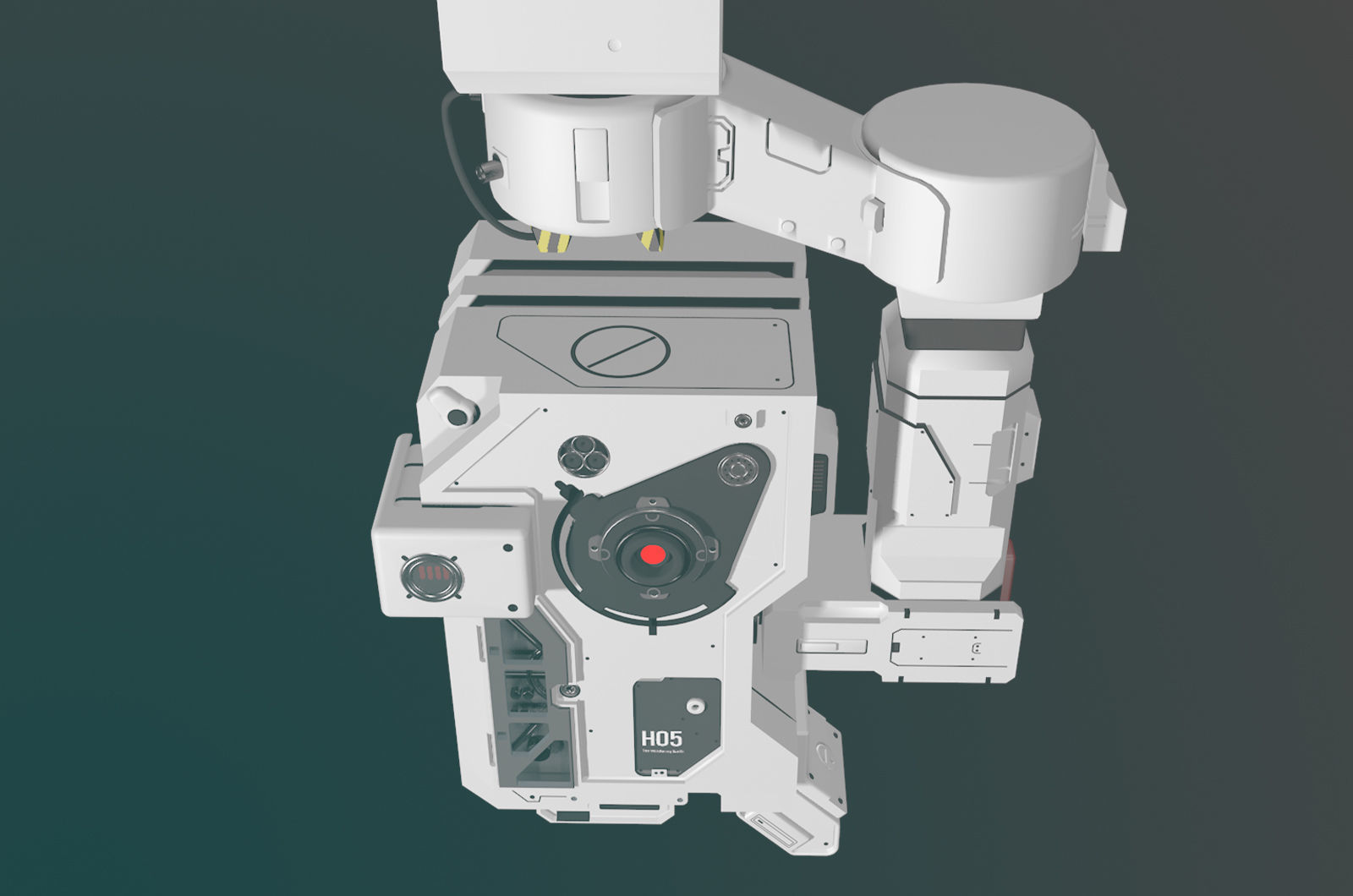 MOSS The robot from The Wandering Earth 2019 3D model_2