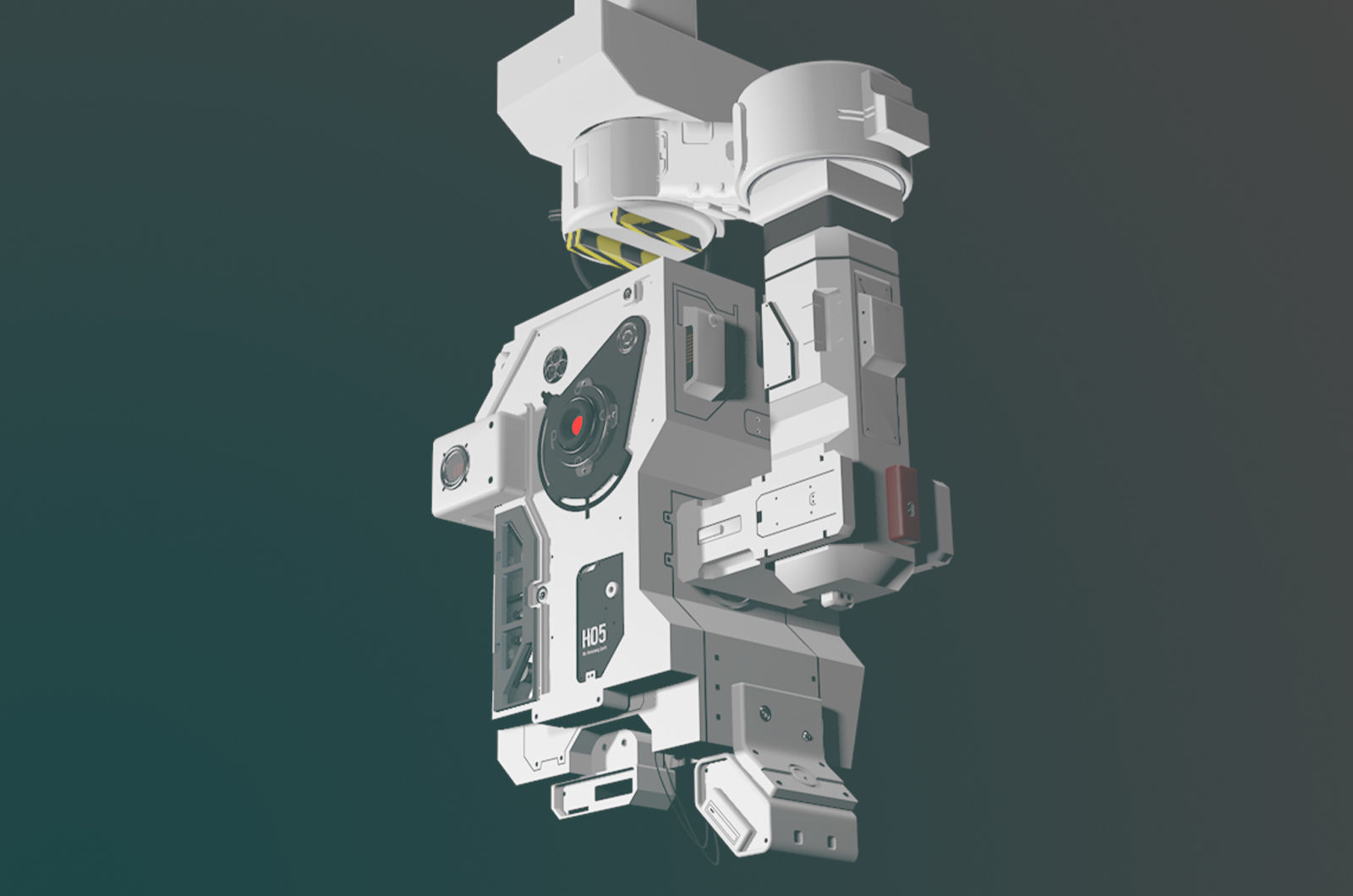 MOSS The robot from The Wandering Earth 2019 3D model_4