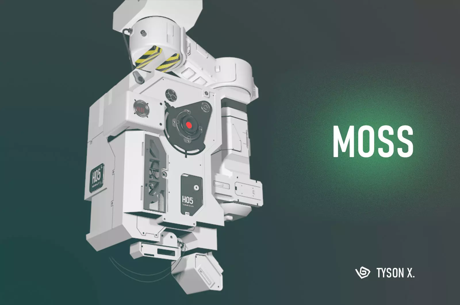 MOSS The robot from The Wandering Earth 2019 3D model_0