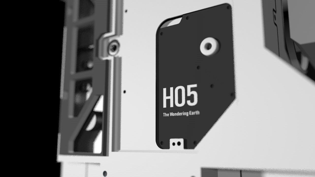 MOSS The robot from The Wandering Earth 2019 3D model_10