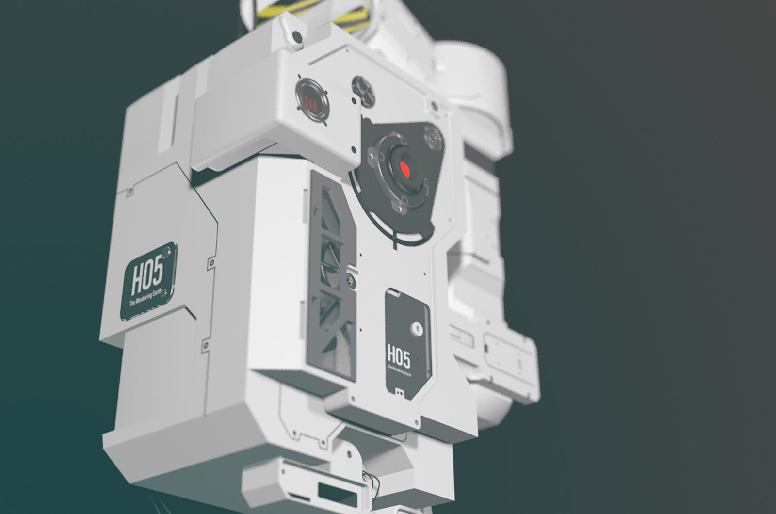MOSS The robot from The Wandering Earth 2019 3D model_1