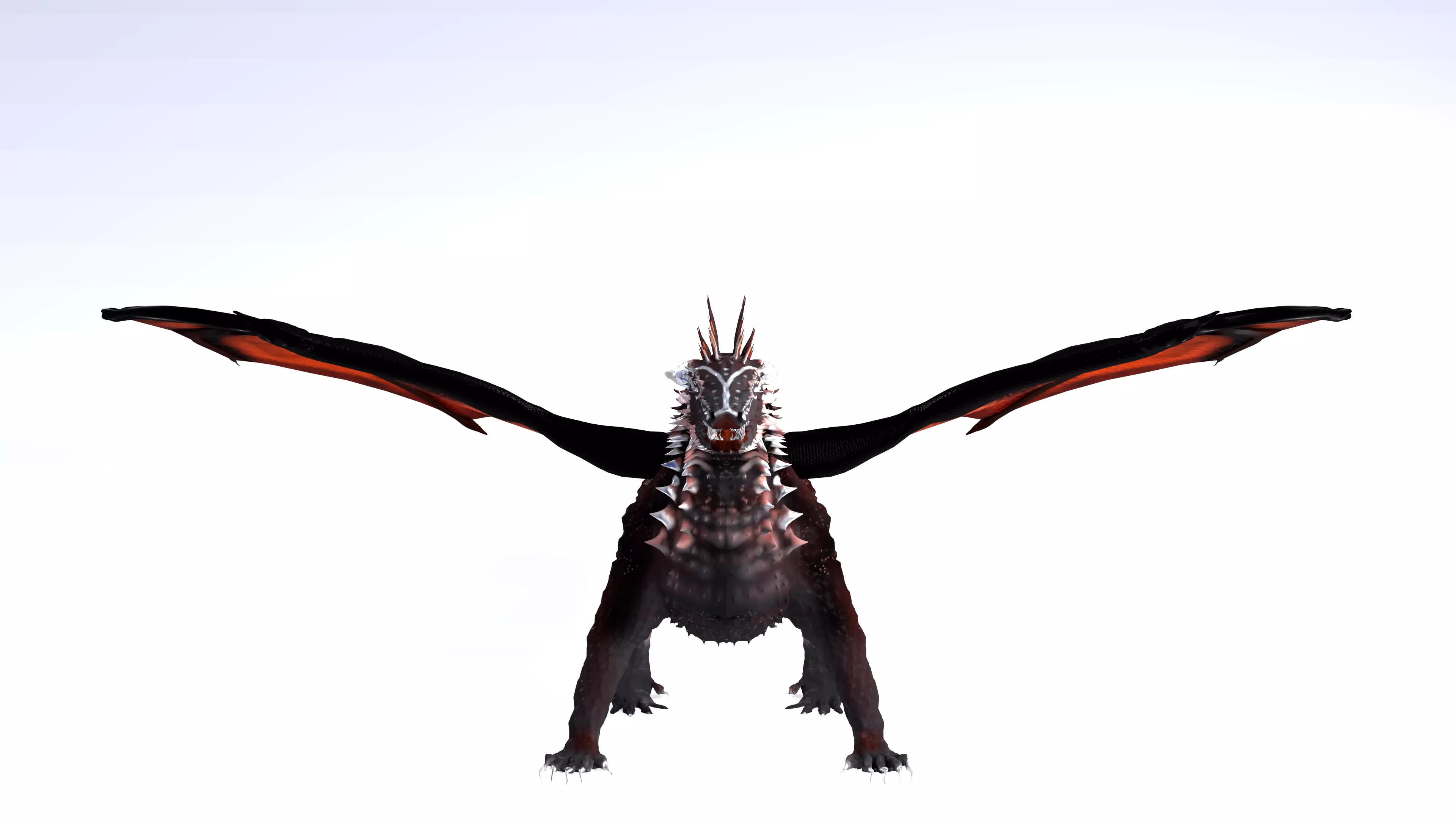 The Crimson Dragon 3D model_0