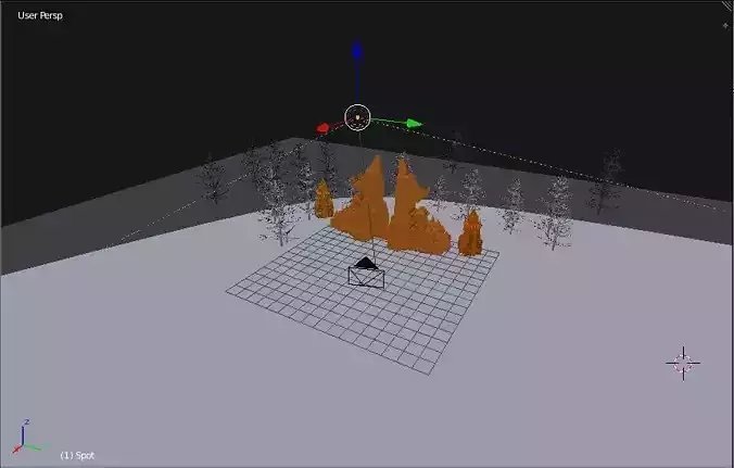 Majapahit Empire Gate 3D model