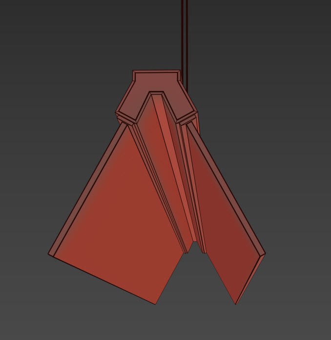 Tech Lighting Span Linear Suspension 3D model_3