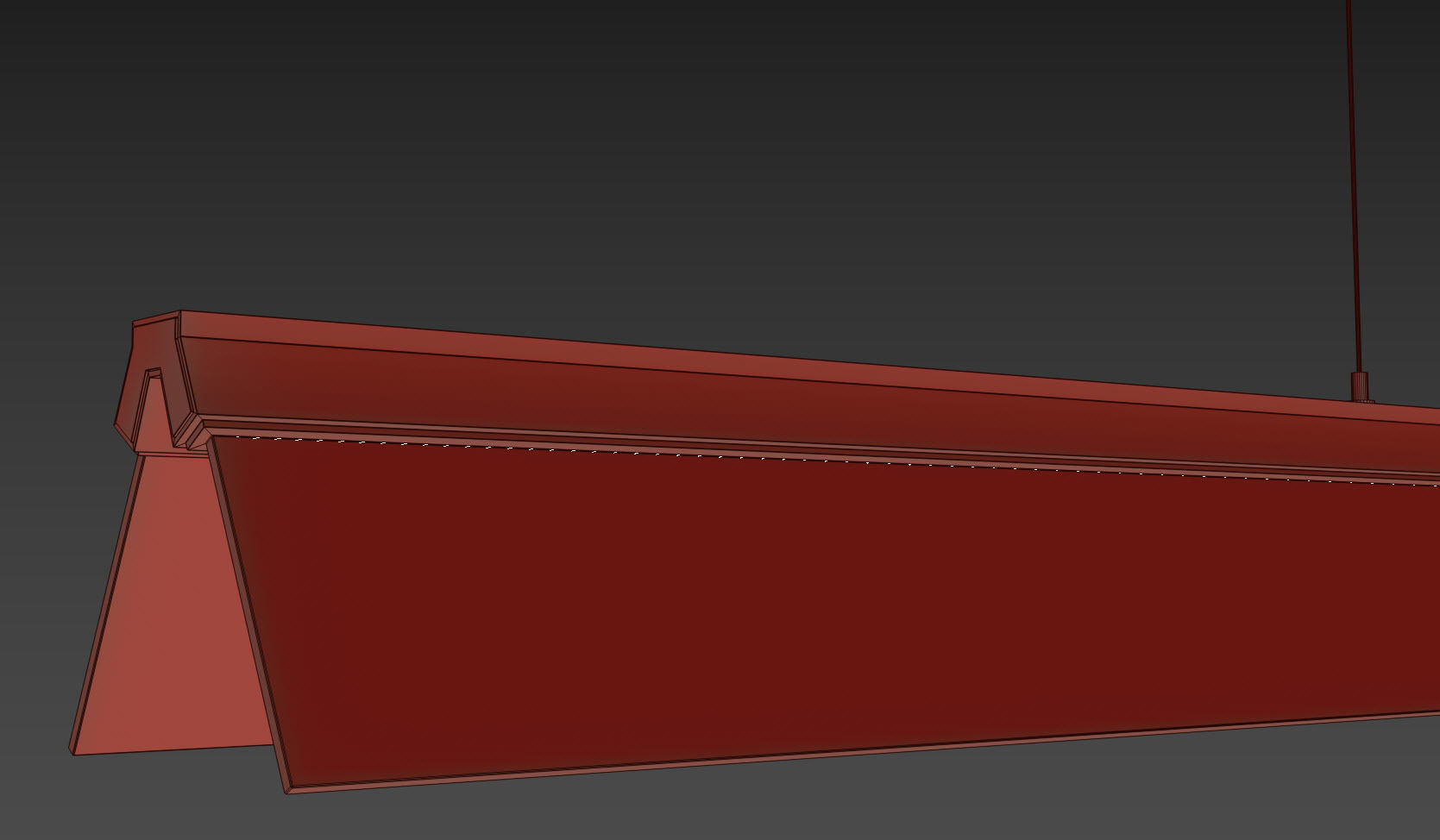 Tech Lighting Span Linear Suspension 3D model_5