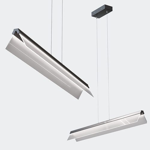 Tech Lighting Span Linear Suspension 3D model