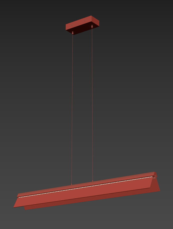 Tech Lighting Span Linear Suspension 3D model_9