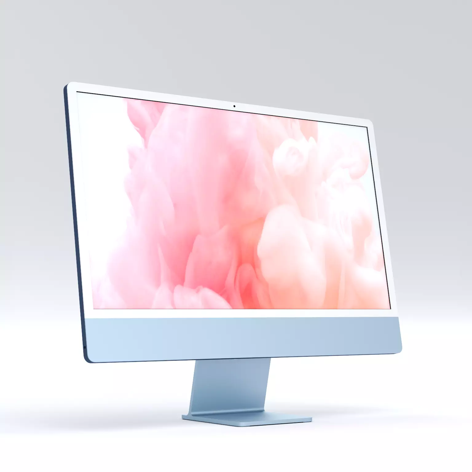 Apple iMac 24 2021 Low-poly 3D model_0