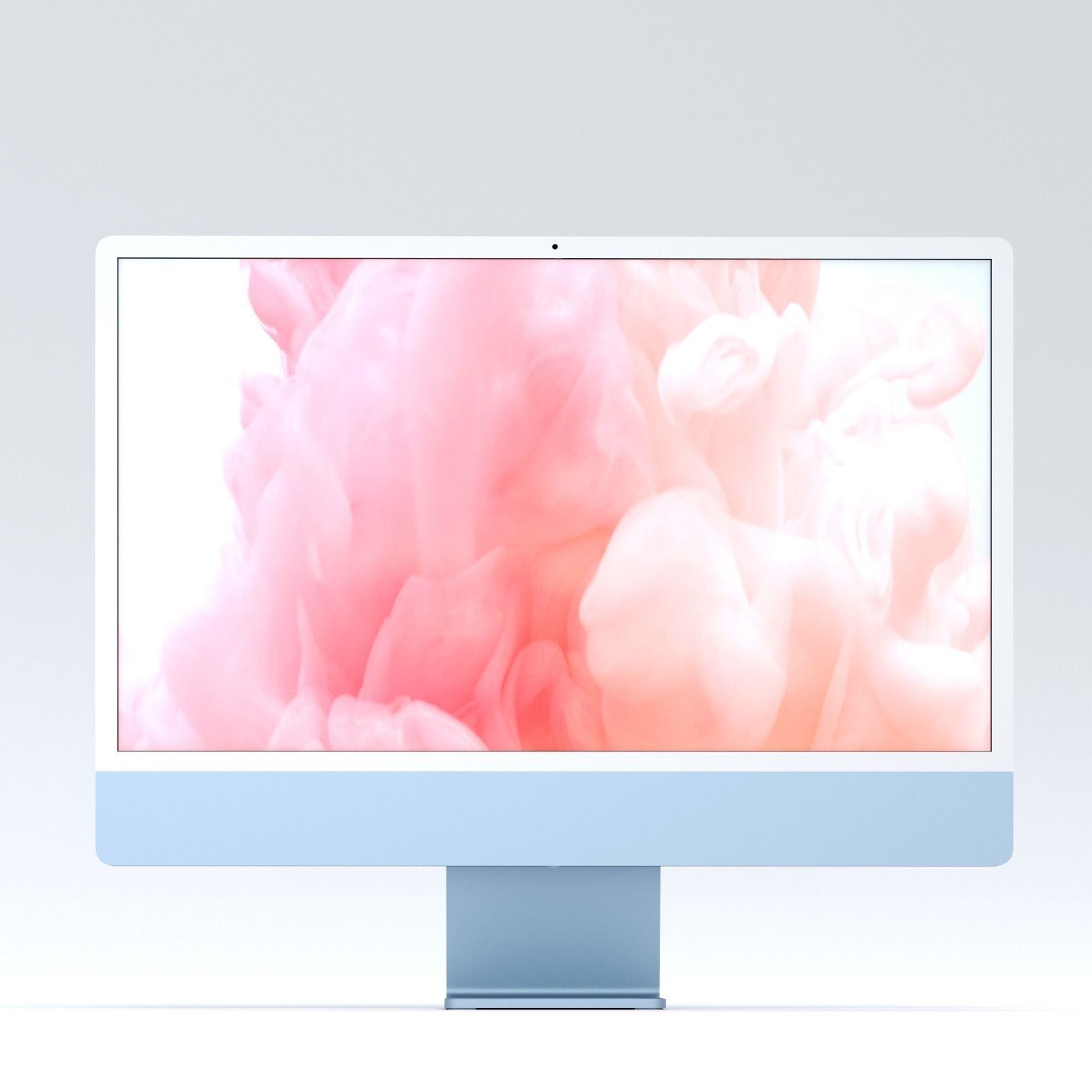 Apple iMac 24 2021 Low-poly 3D model_5