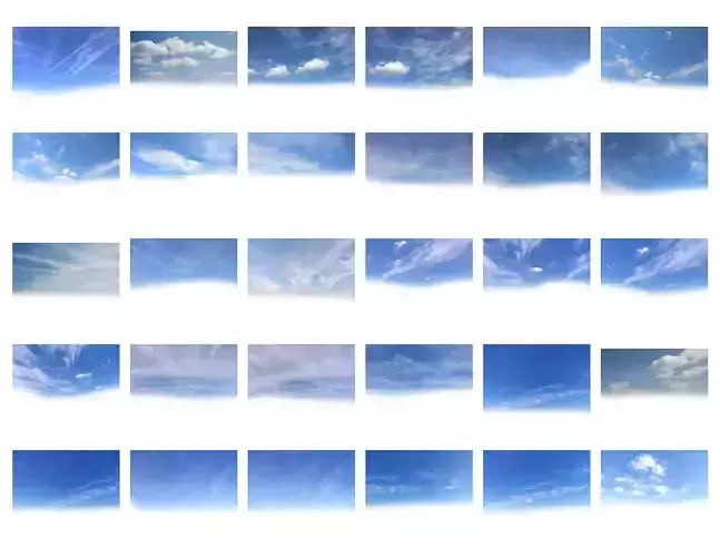 150 sky backgrounds Collection