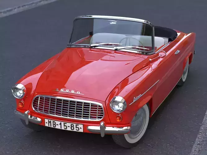 Skoda Felicia 1960 3D model