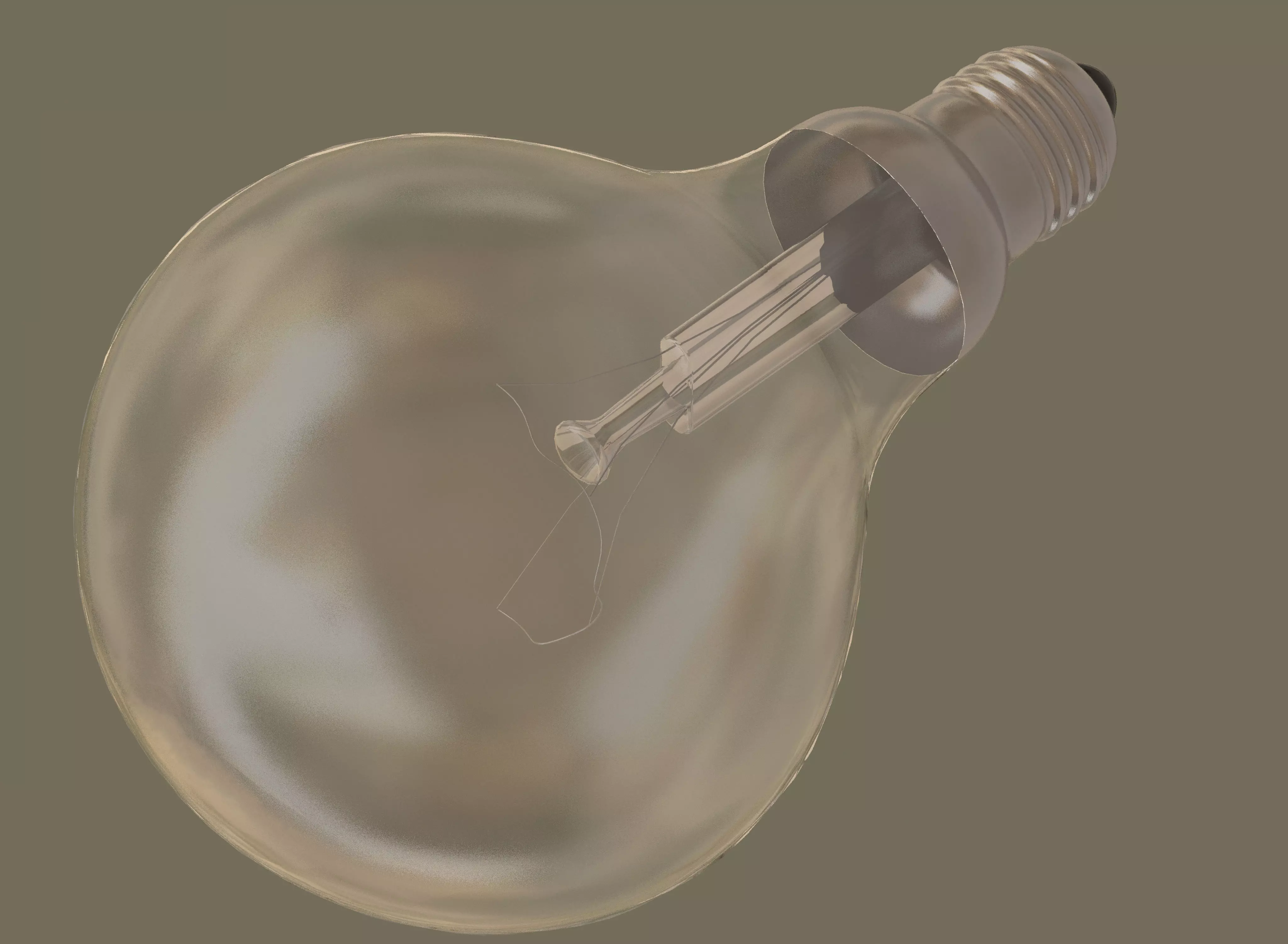 Light Bulb Free 3D model_0