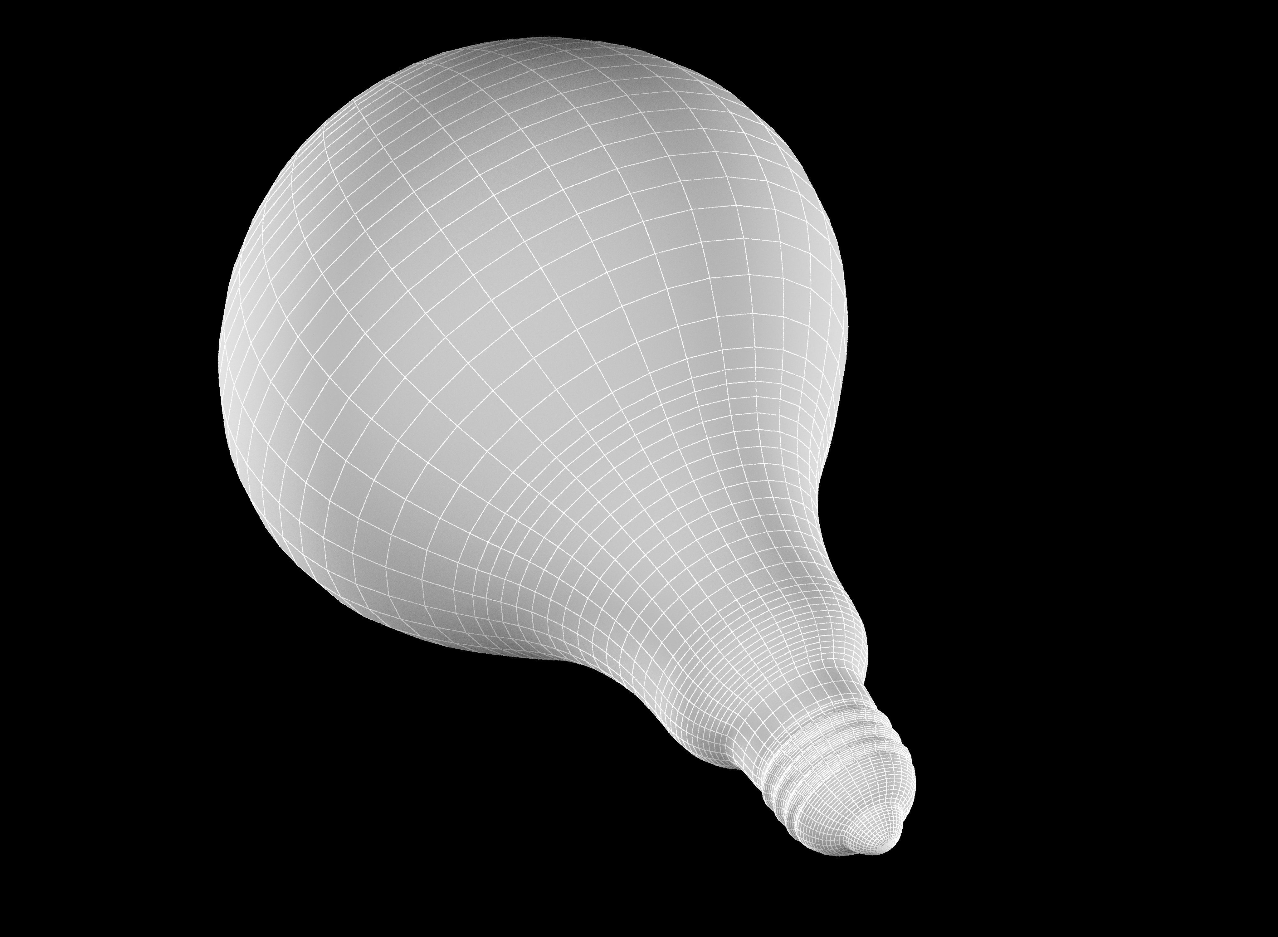 Light Bulb Free 3D model_7