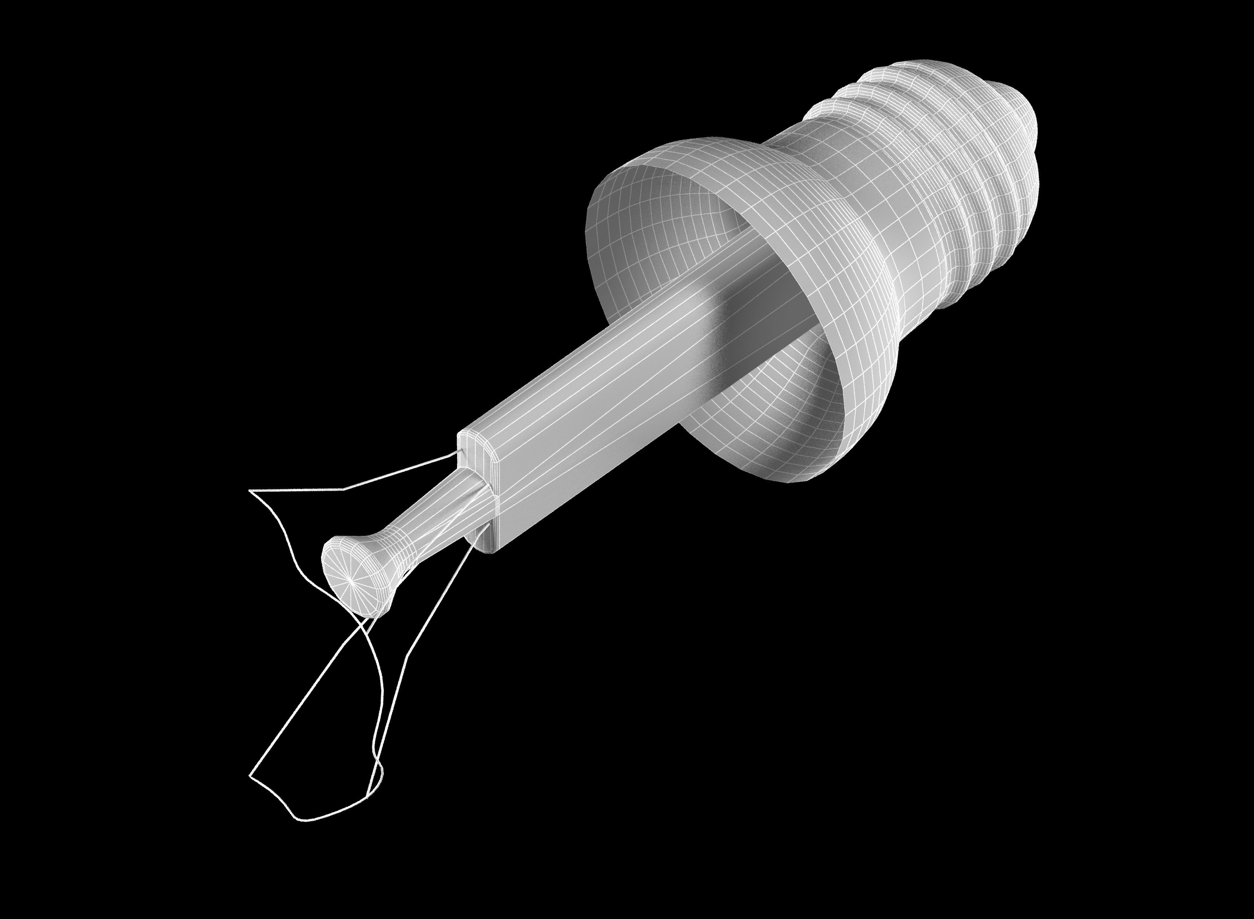 Light Bulb Free 3D model_9