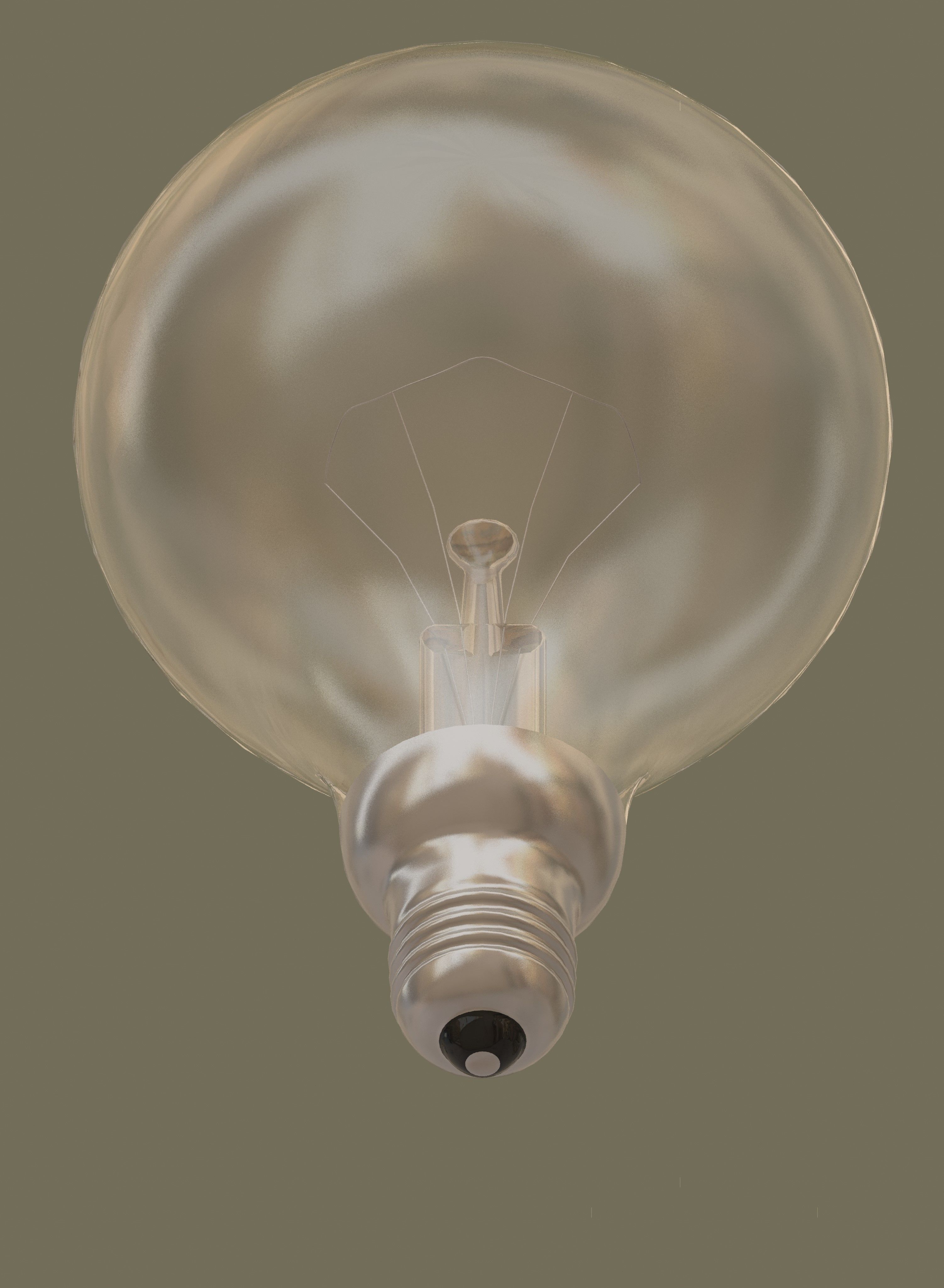 Light Bulb Free 3D model_4