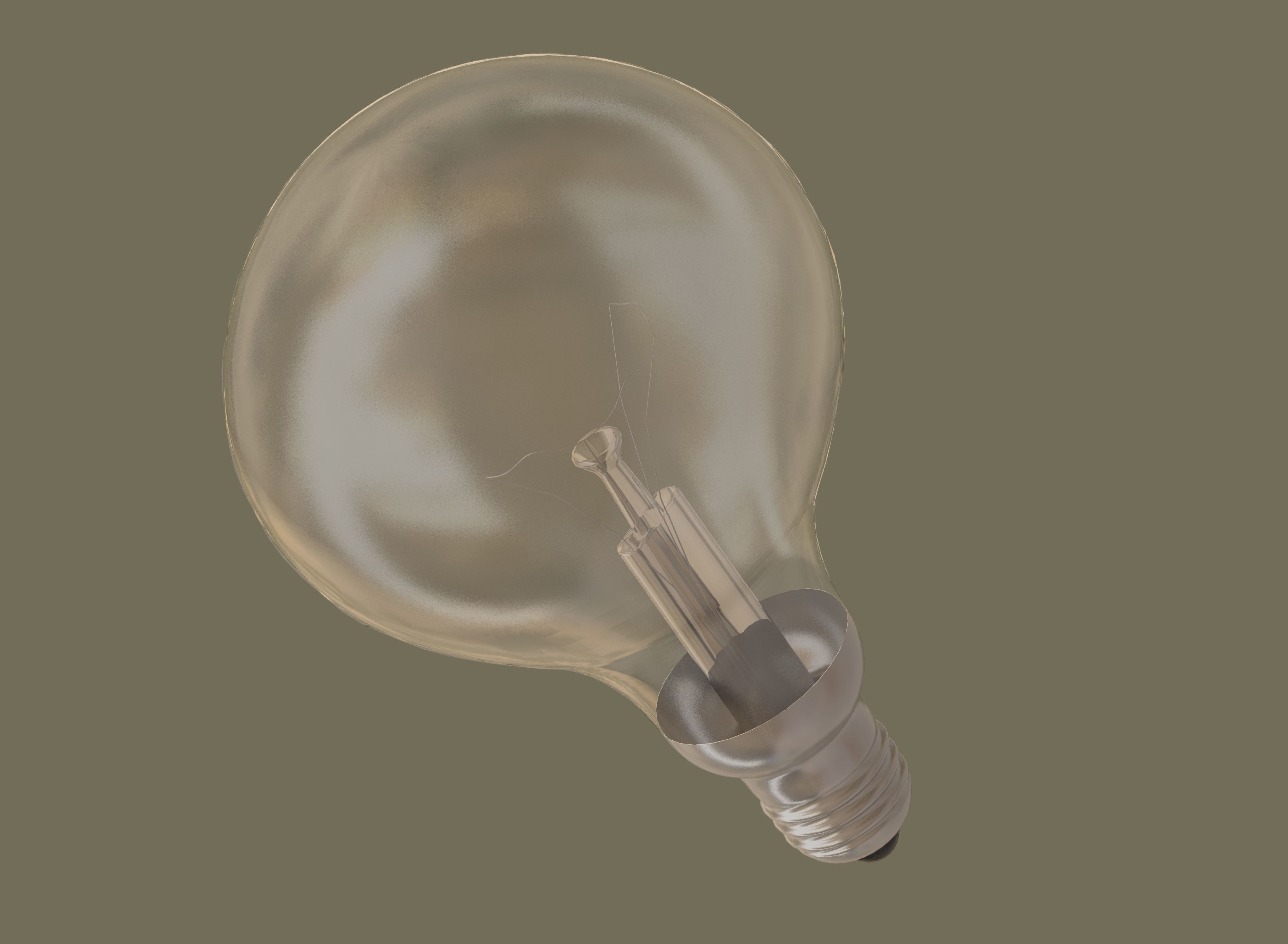 Light Bulb Free 3D model_2