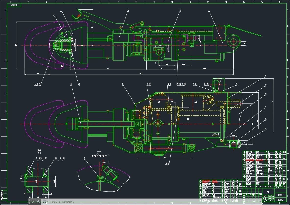SCME EBZ132 Roadheader complete drawing 3D model_5