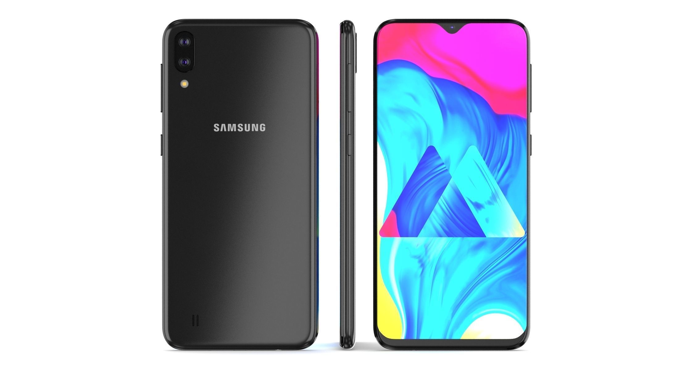 Samsung Galaxy M10 3D model_2