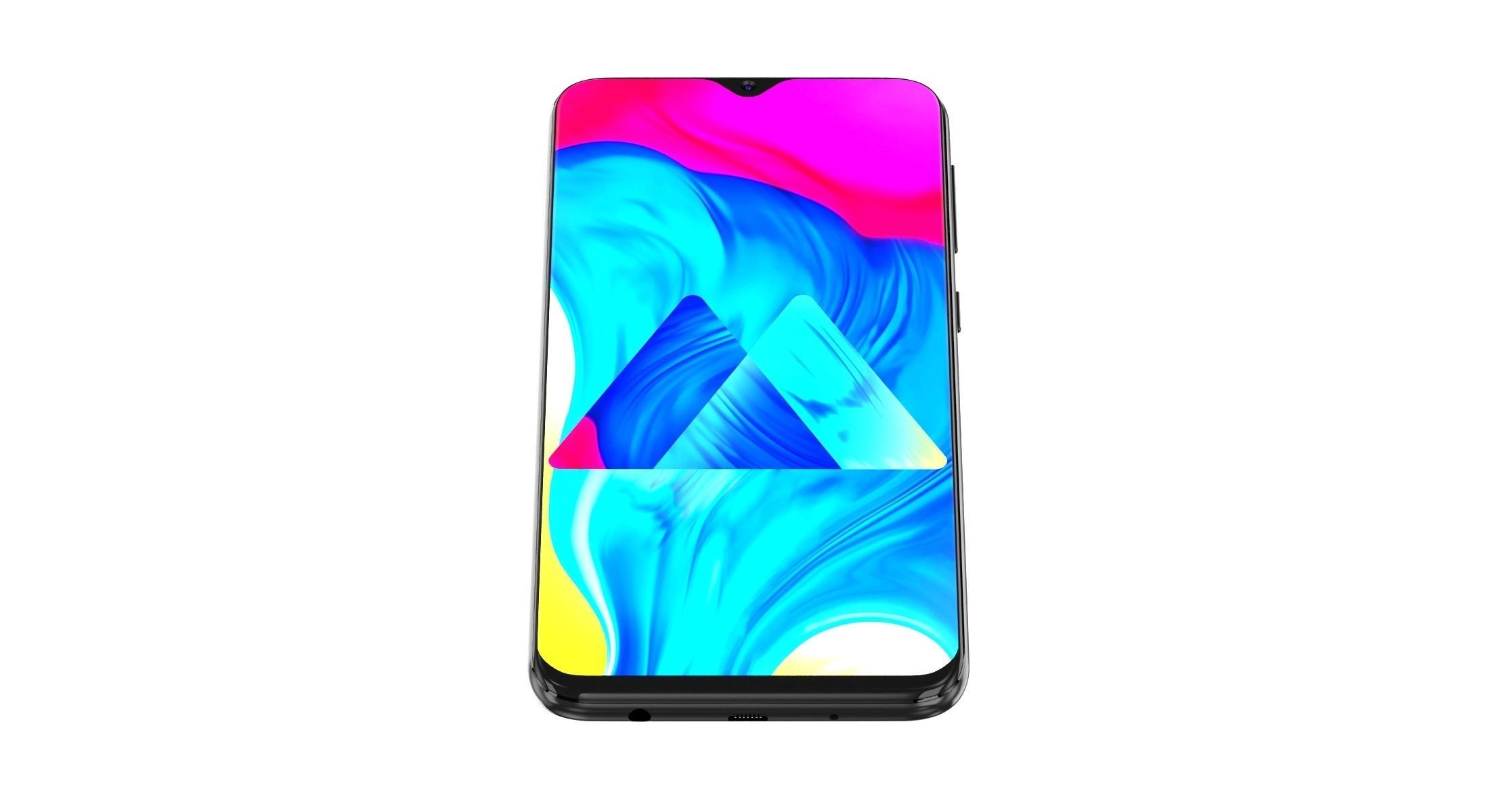 Samsung Galaxy M10 3D model_7