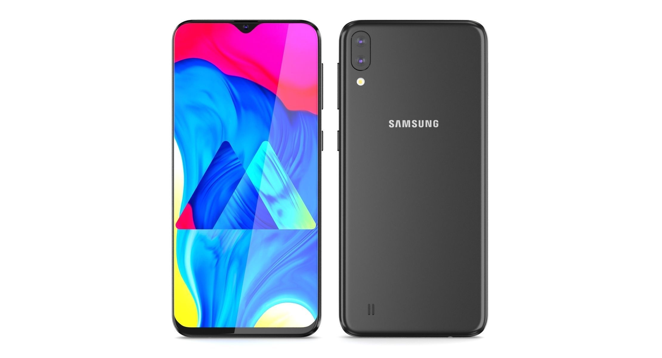 Samsung Galaxy M10 3D model_1