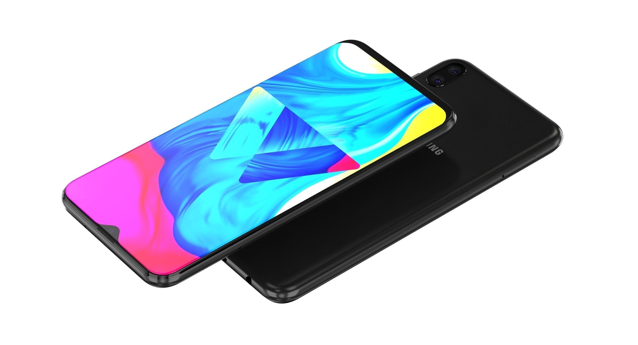 Samsung Galaxy M10 3D model_5