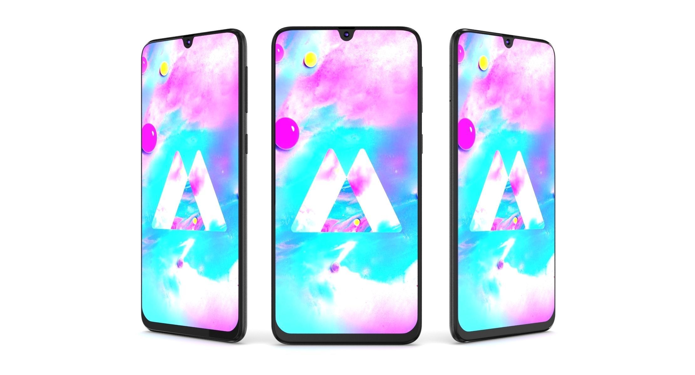 Samsung Galaxy M30 3D model_4