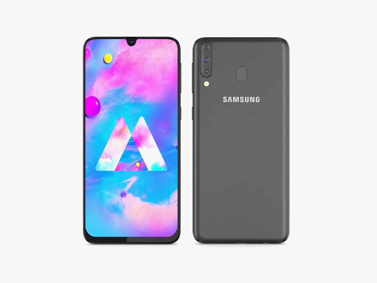 Samsung Galaxy M30 3D model_0