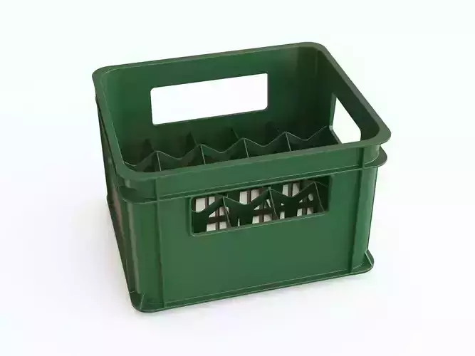 Plastic crate 24