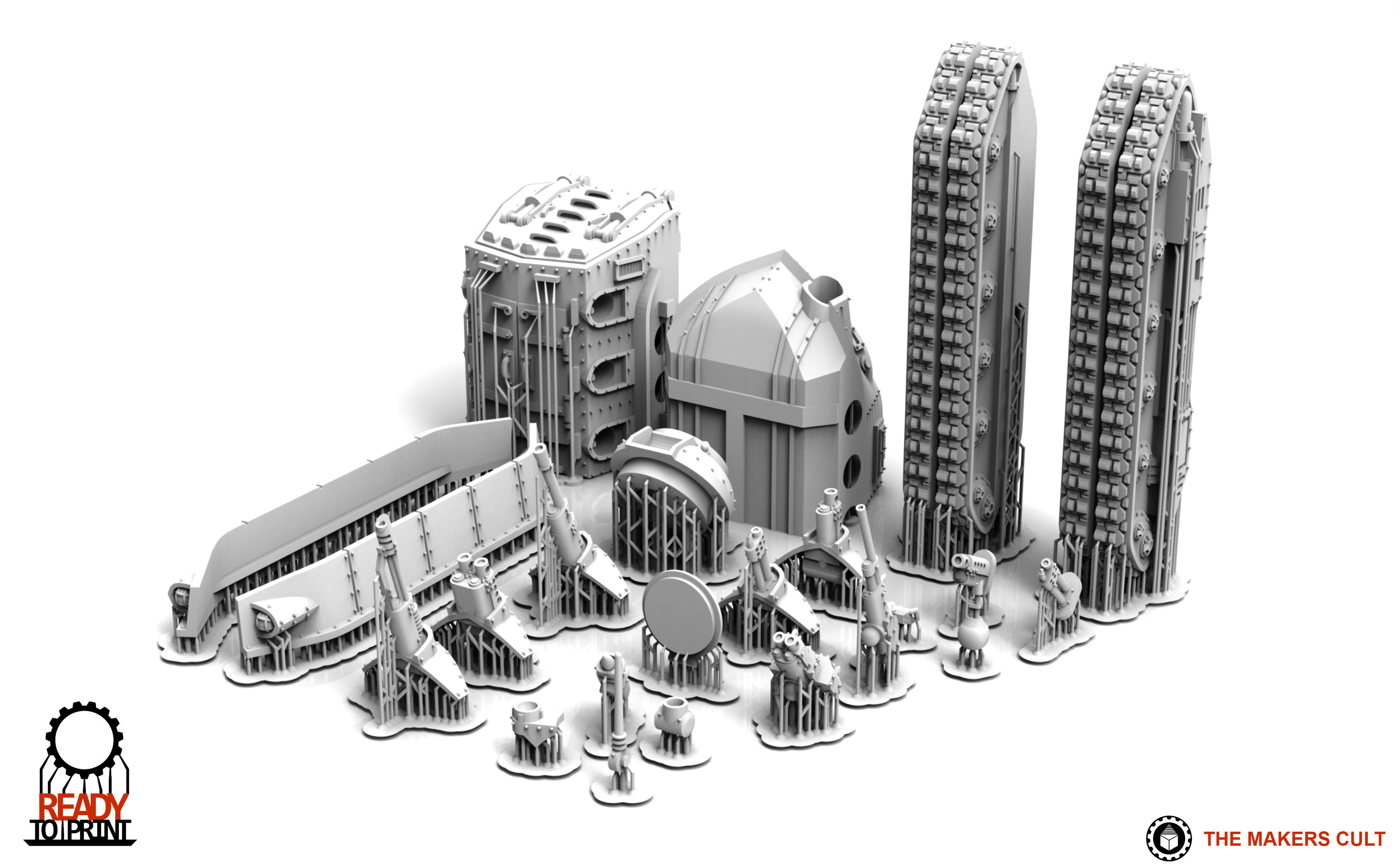 Feudal Guard Transport Tank 3D print model_3