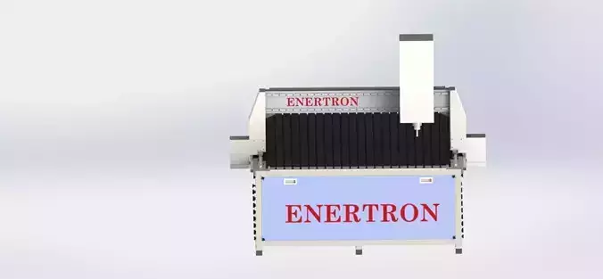 CNC Wood Routing Machine 3D model