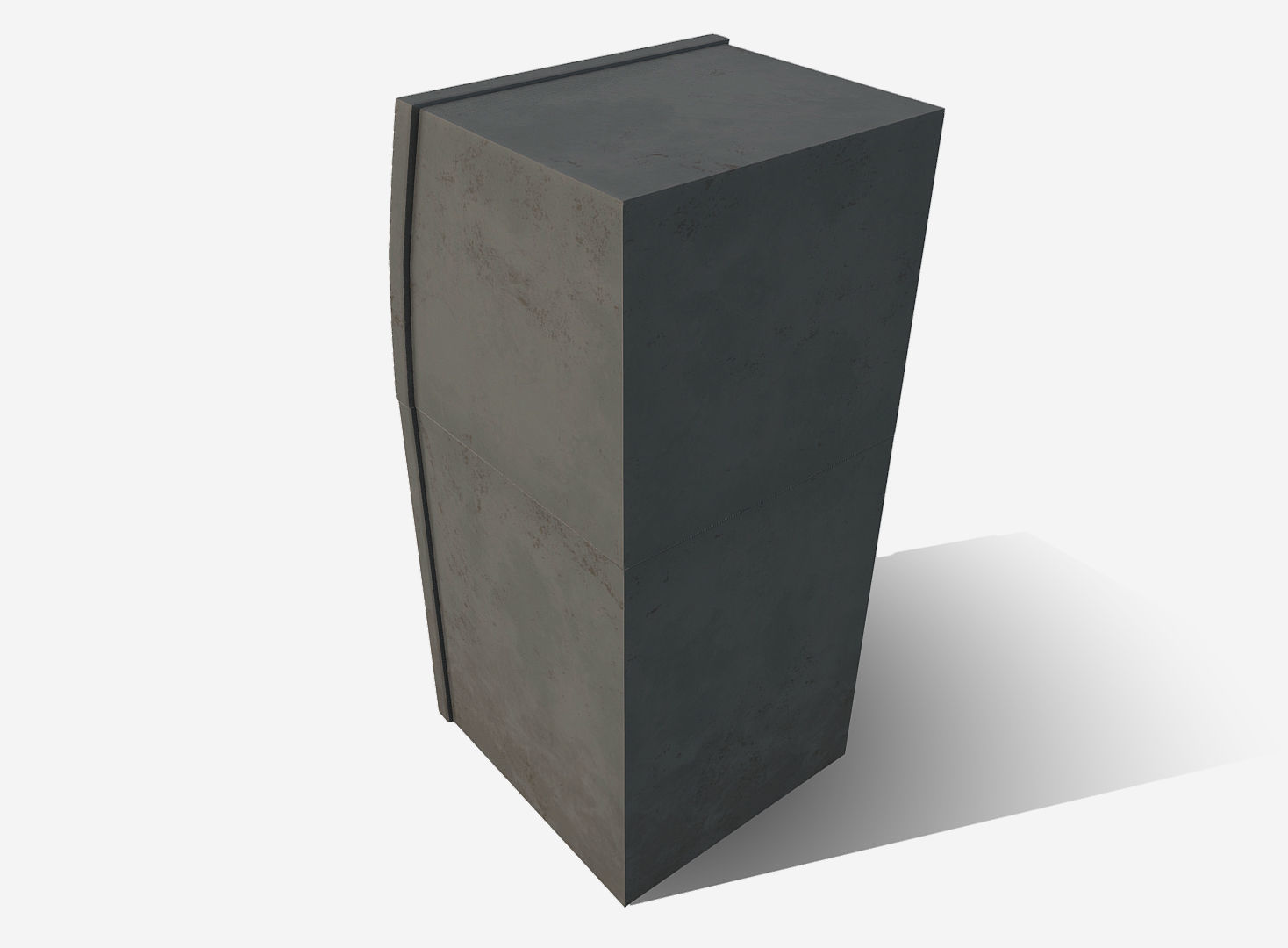 ATM Cash Machine Low-poly 3D model_3