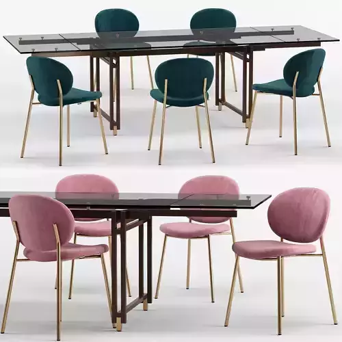 Ines and Berlin - Calligaris 3D model