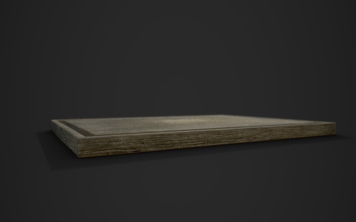 Cutting Board Model Low-poly 3D model_9