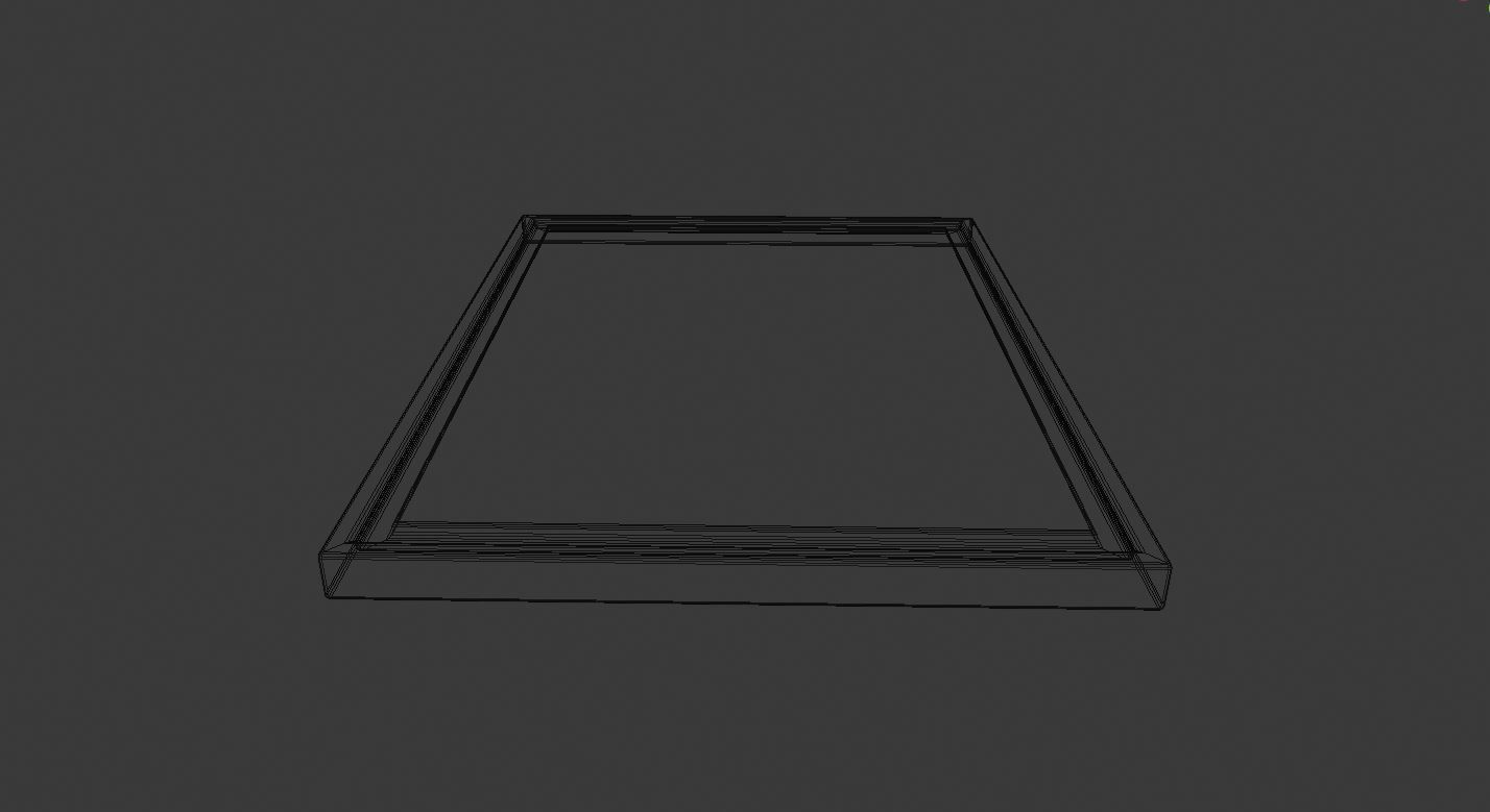 Cutting Board Model Low-poly 3D model_10