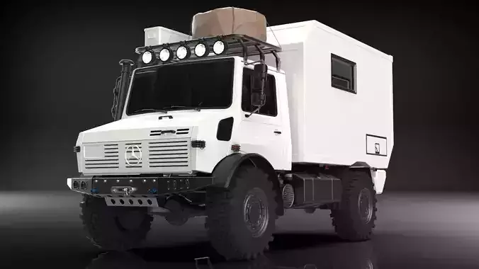 Unimog atlas 4x4 3D model