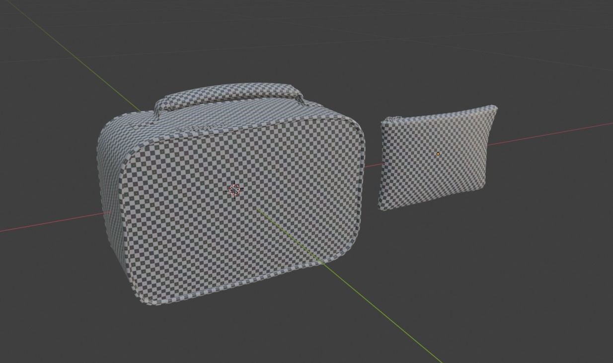 First aid kits Low-poly 3D model_8