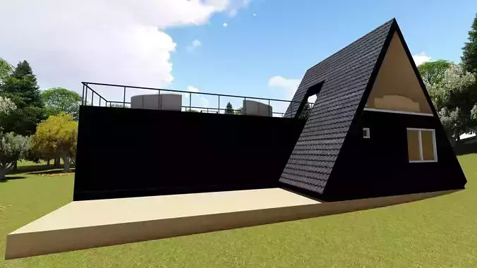 Mountain house design