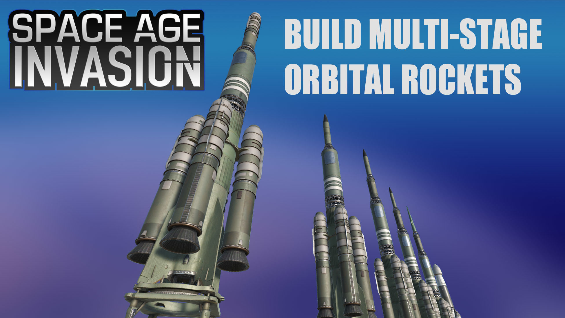Space Age Invasion Massive Modular Rocket Pack Low-poly 3D model_22