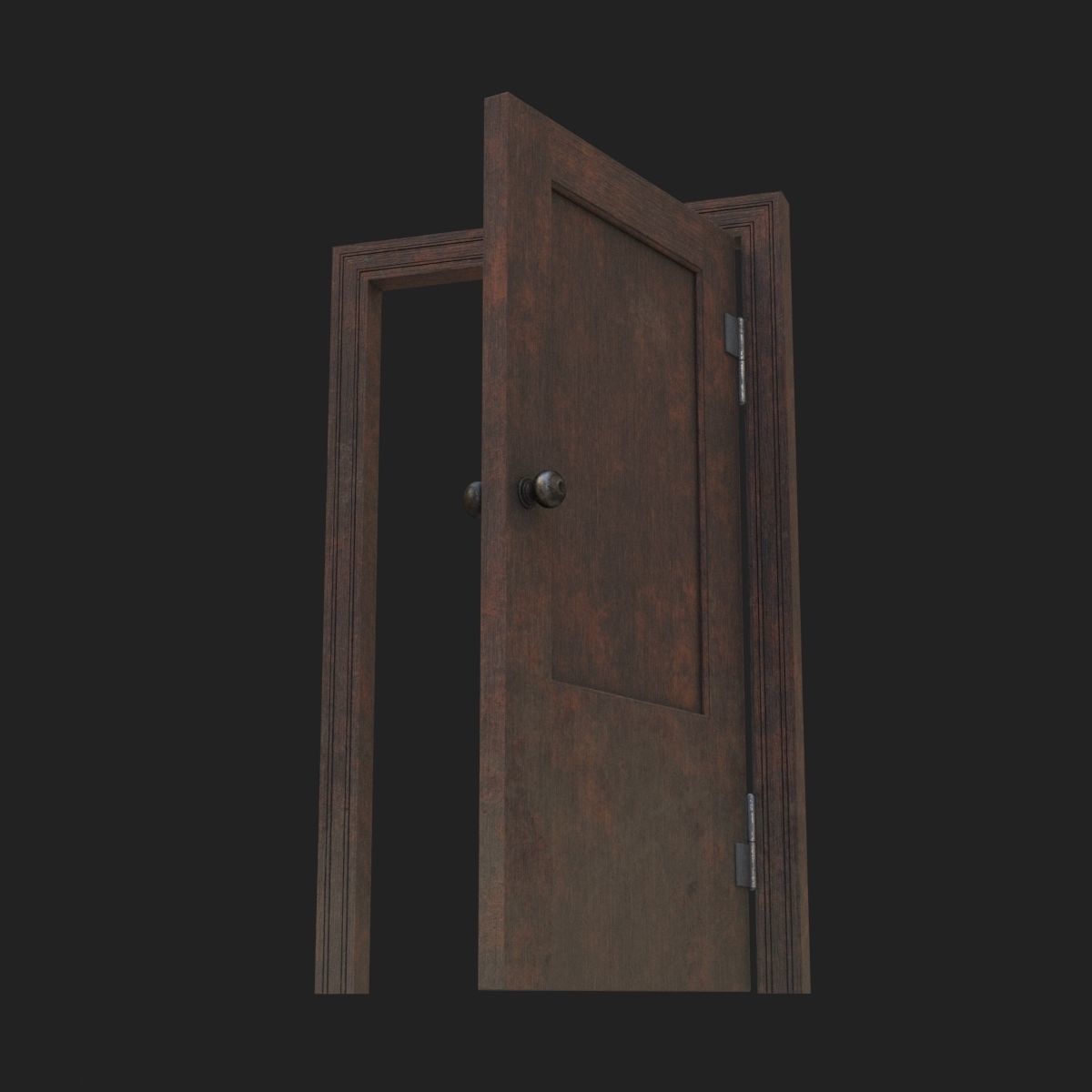 Old door 3D model_7