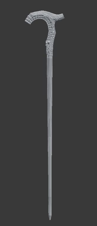 V Cane Devil May Cry 5 Cosplay Prop 3D print model_1