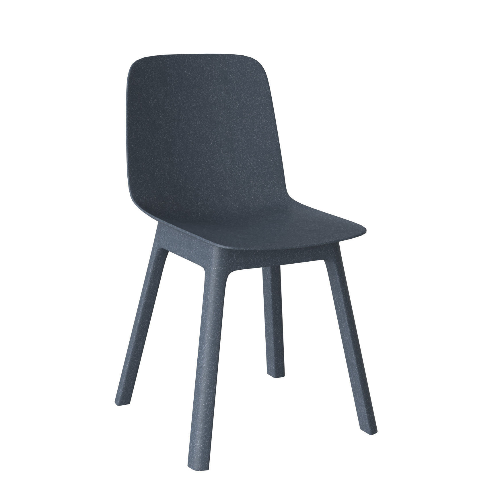 Odger dining chair with seat and legs 3D model_2