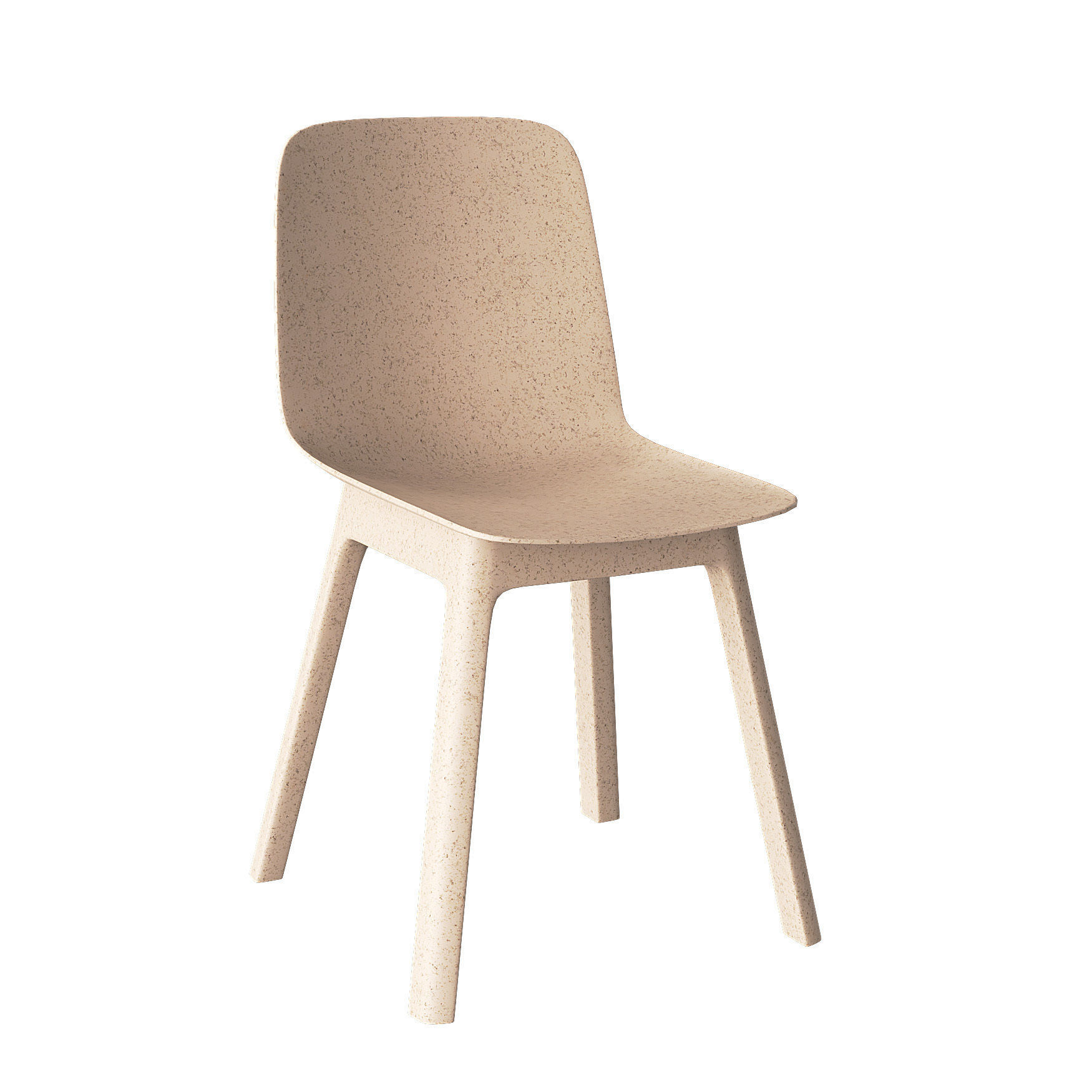 Odger dining chair with seat and legs 3D model_3